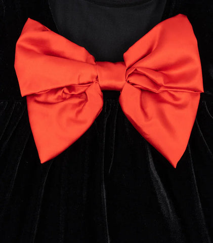Girls' Velvet Holiday Party Dress