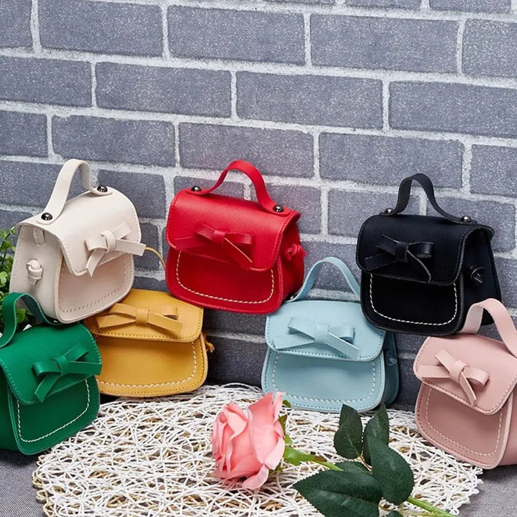 Girls' Bow Mini Crossbody Bag