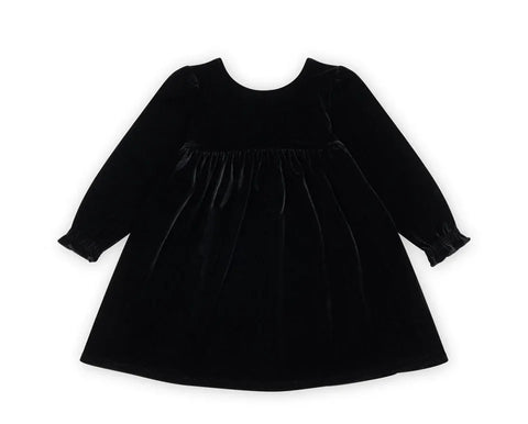 Girls' Velvet Holiday Party Dress