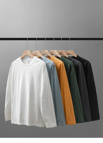 Long-Sleeve Cotton Tee
