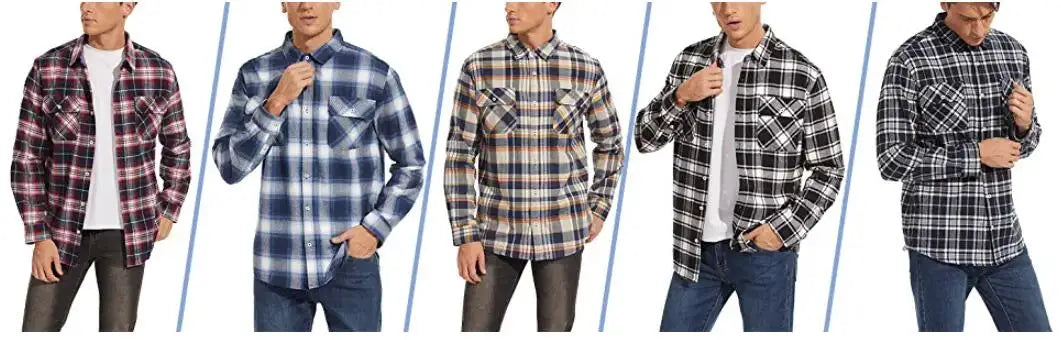 Plaid Flannel Overshirt