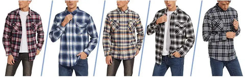 Plaid Flannel Overshirt