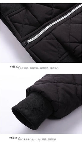 Quilted Bomber Jacket