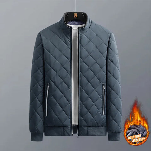 Quilted Bomber Jacket