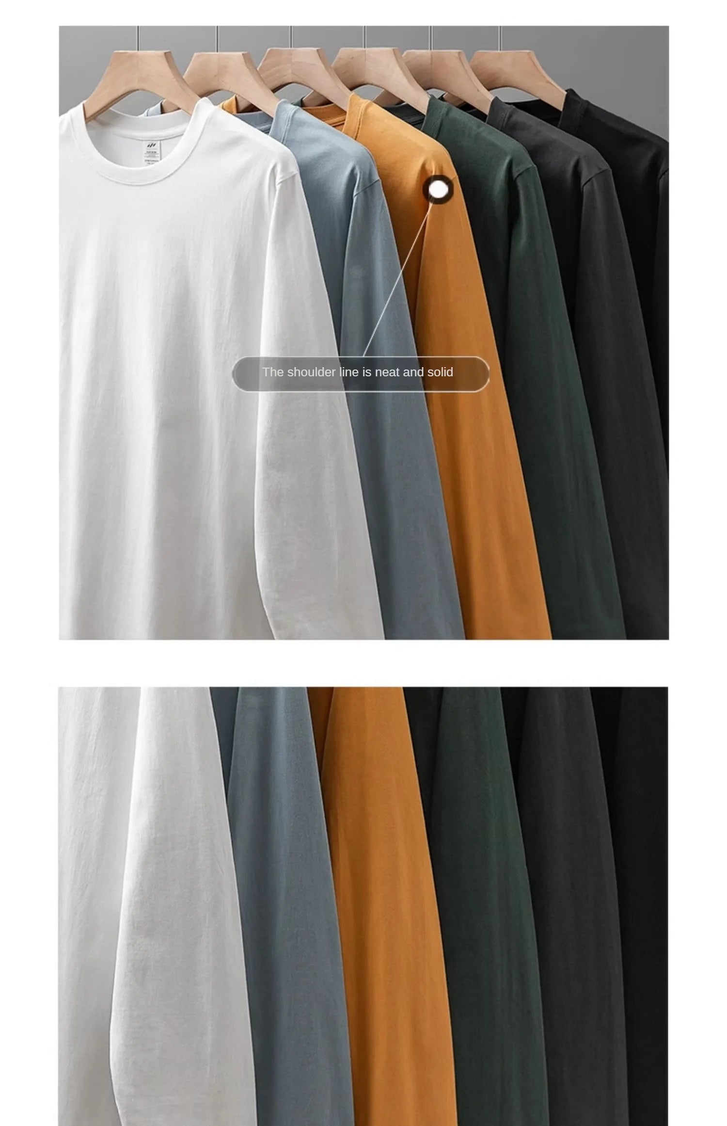 Long-Sleeve Cotton Tee