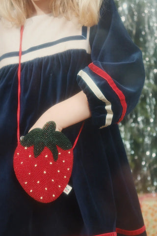 Girls' Velvet Holiday Party Dress