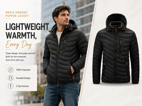 Hooded Puffer Jacket