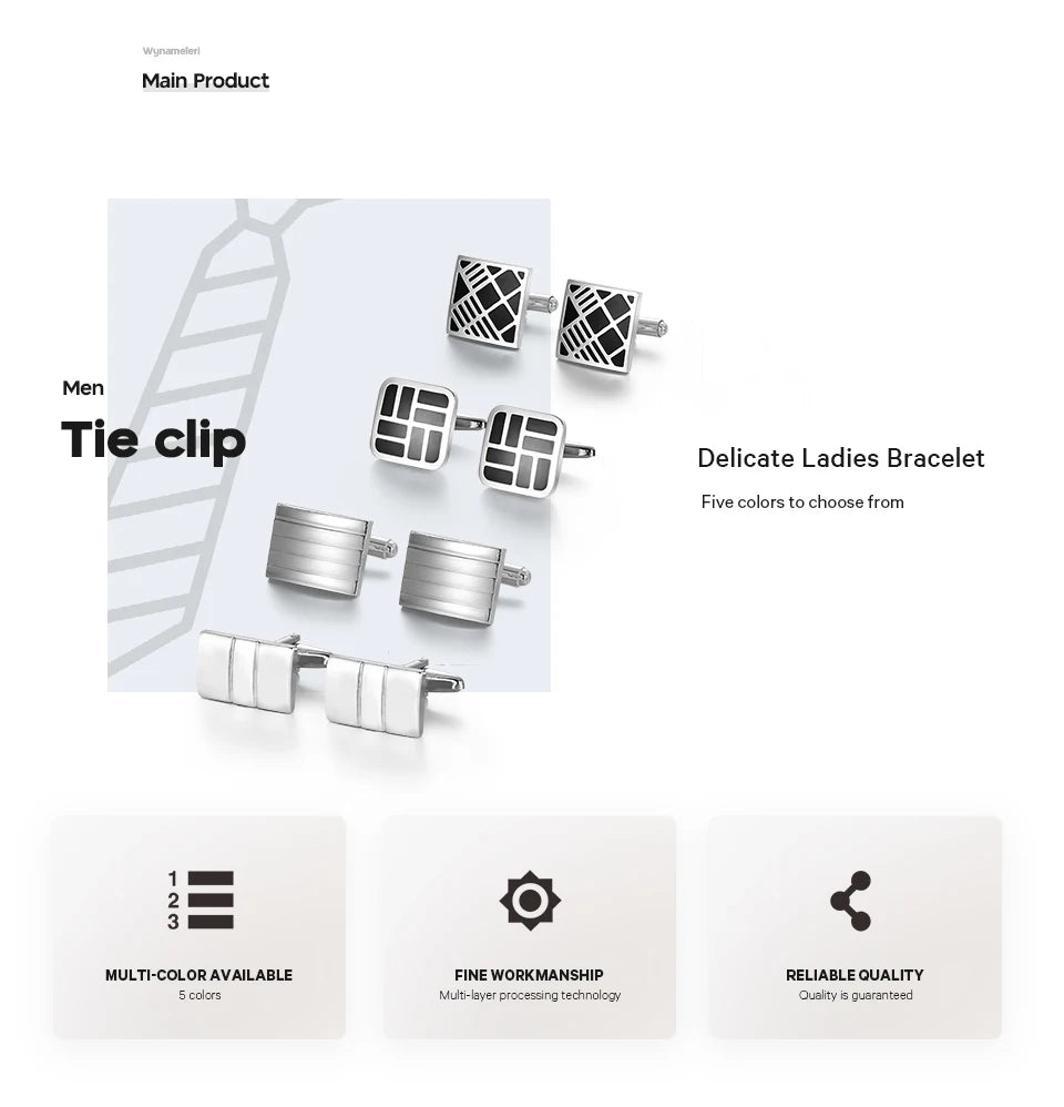 Cufflink Set (4 Pairs)