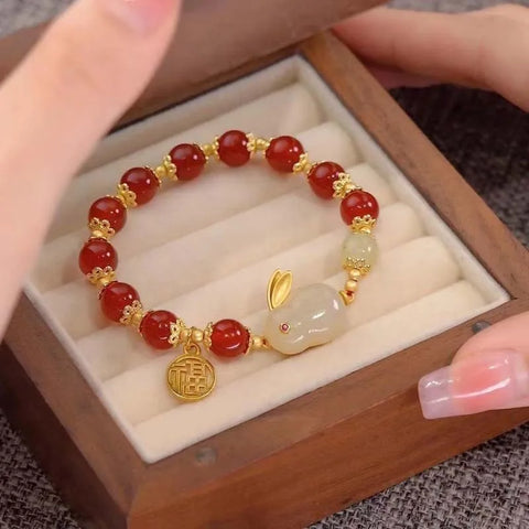 Fashion Colorful Beaded Orchid Pendant Bracelets