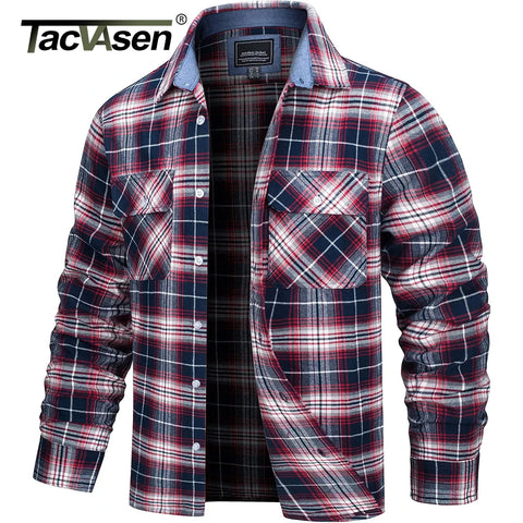 Plaid Flannel Overshirt