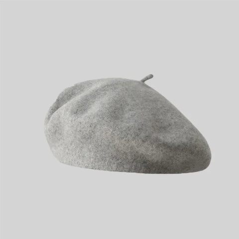 Wool-Blend French Beret