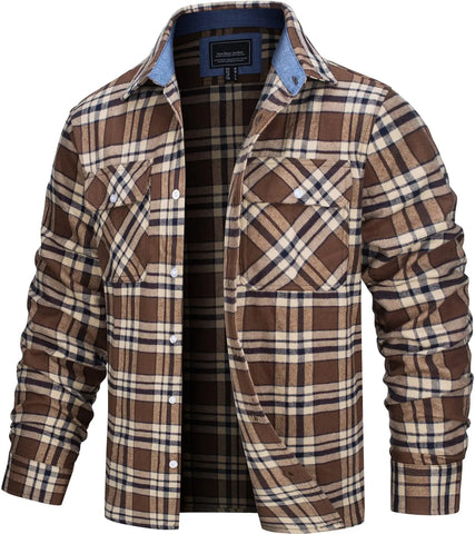 Plaid Flannel Overshirt