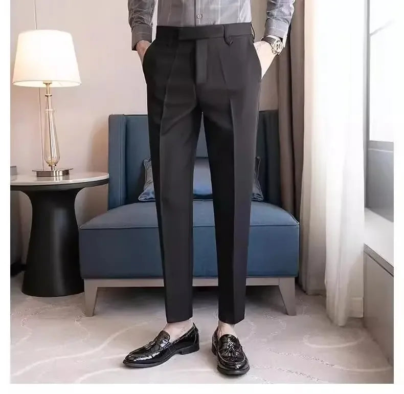 English Gentleman's Coffee Color Business Suit Pants