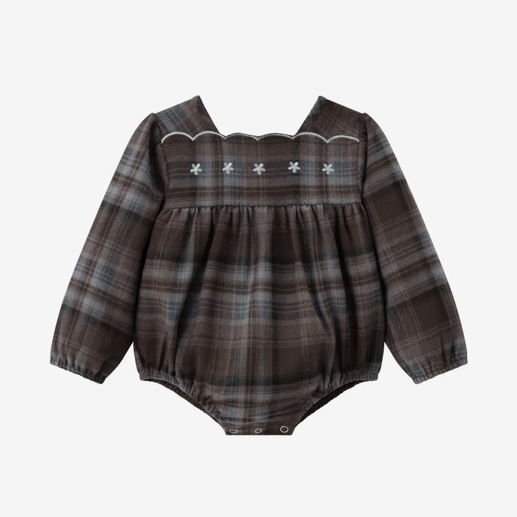 Girls' Charcoal Plaid Collection