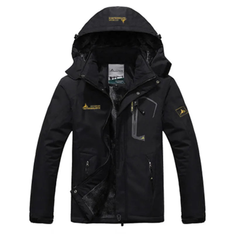 Fleece-Lined Hooded Parka