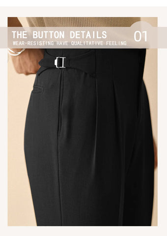 Relaxed Pleated Trousers