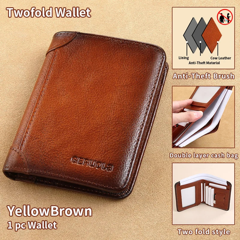 Slim Leather Wallet