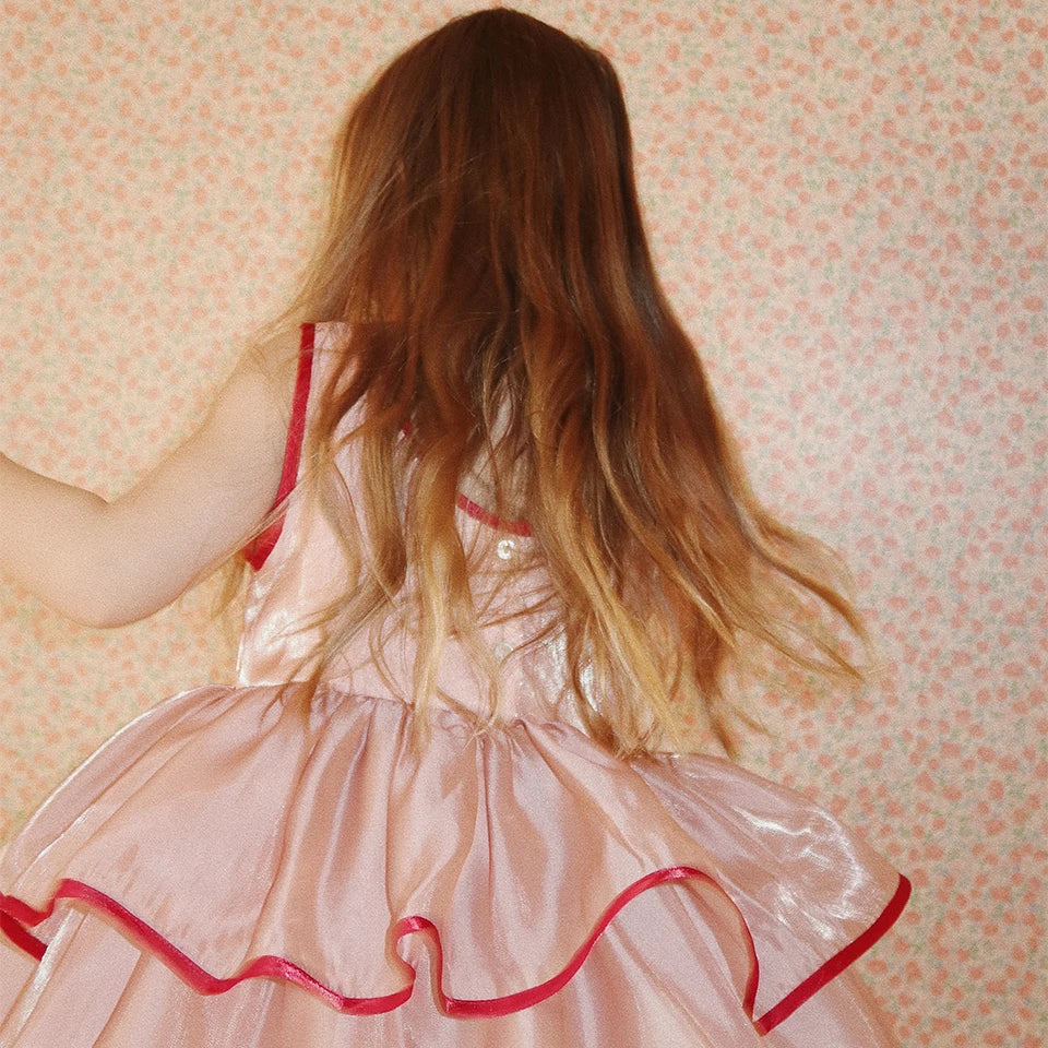 Girls' Velvet Holiday Party Dress