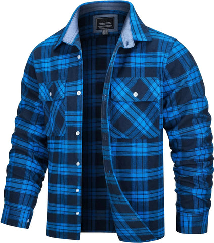 Plaid Flannel Overshirt