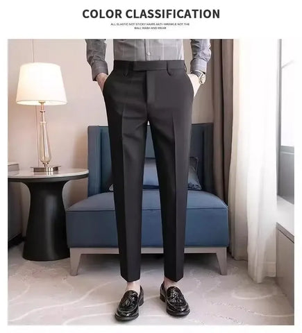 English Gentleman's Coffee Color Business Suit Pants