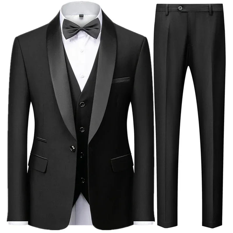 Shawl-Lapel Tuxedo Set
