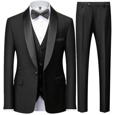 Shawl-Lapel Tuxedo Set