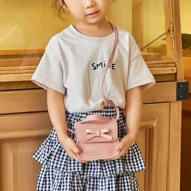 Girls' Bow Mini Crossbody Bag