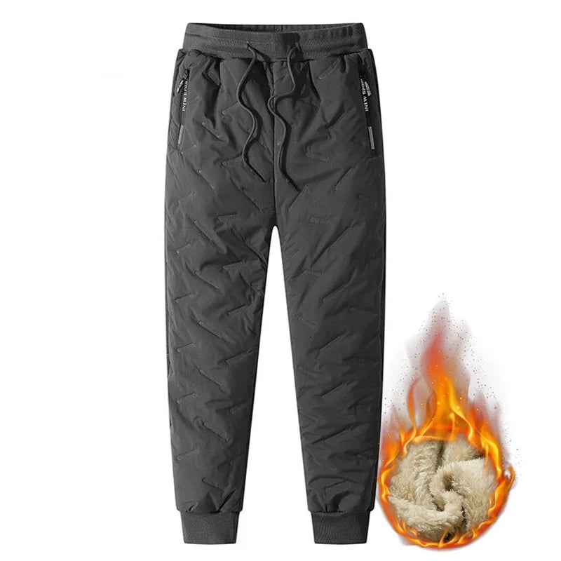Sherpa-Lined Sweatpants