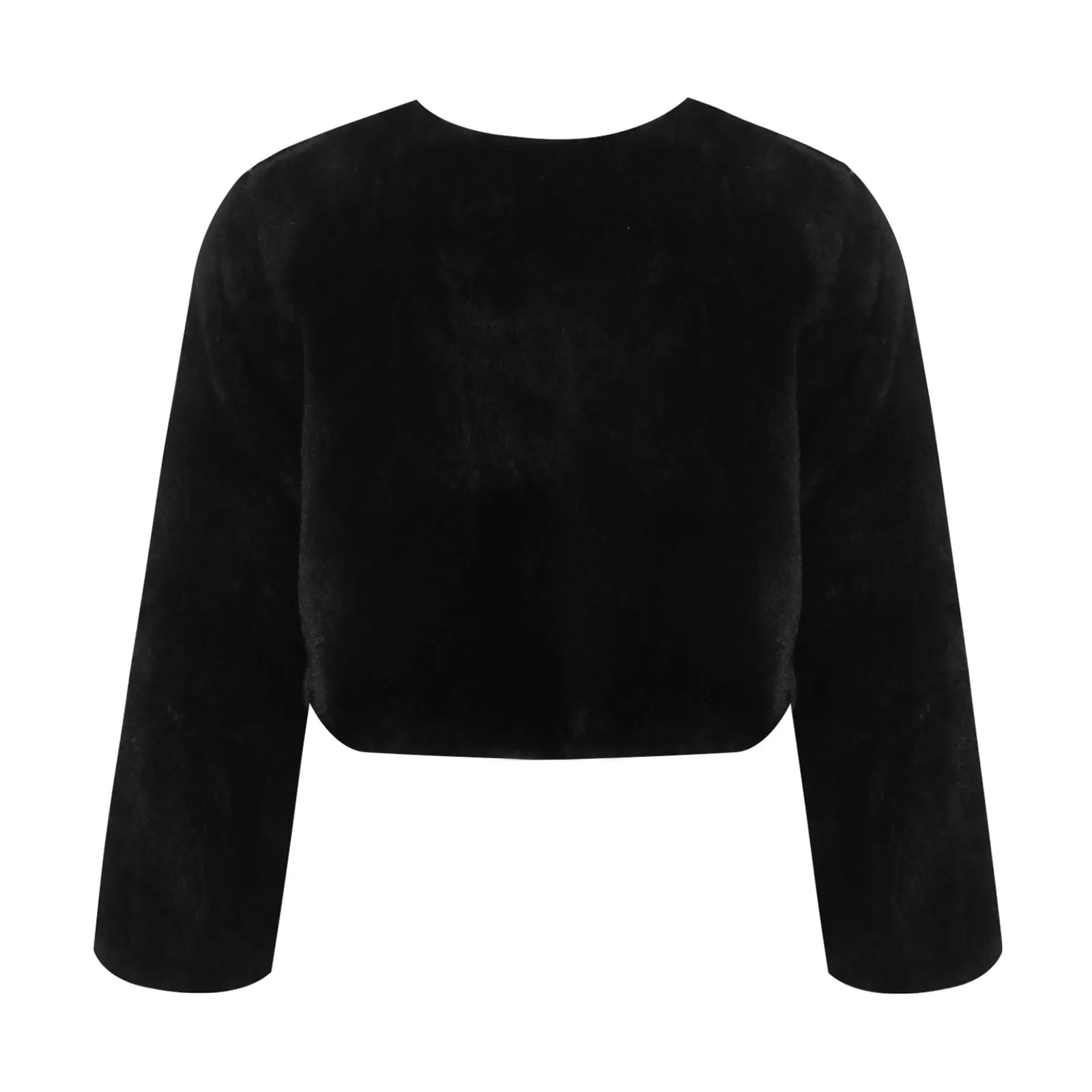 Girls' Faux-Fur Bolero Shrug