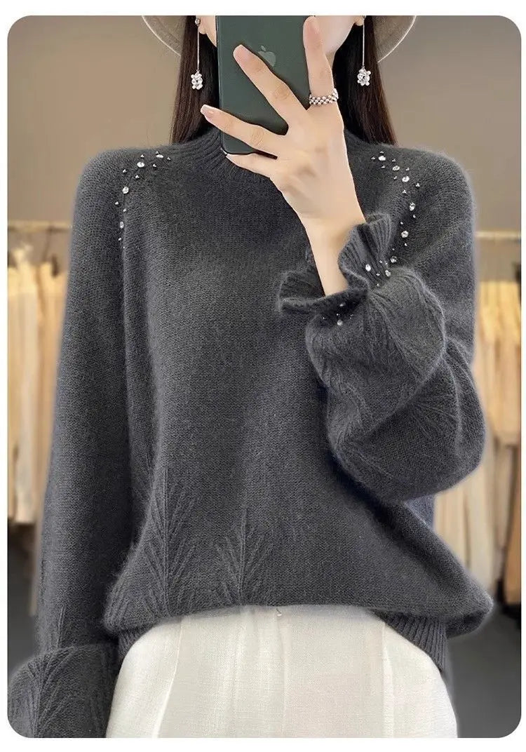 Ribbed Turtleneck Sweater