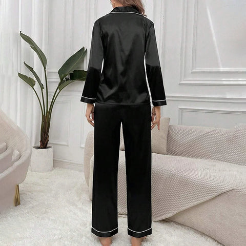 Satin Pajama Set