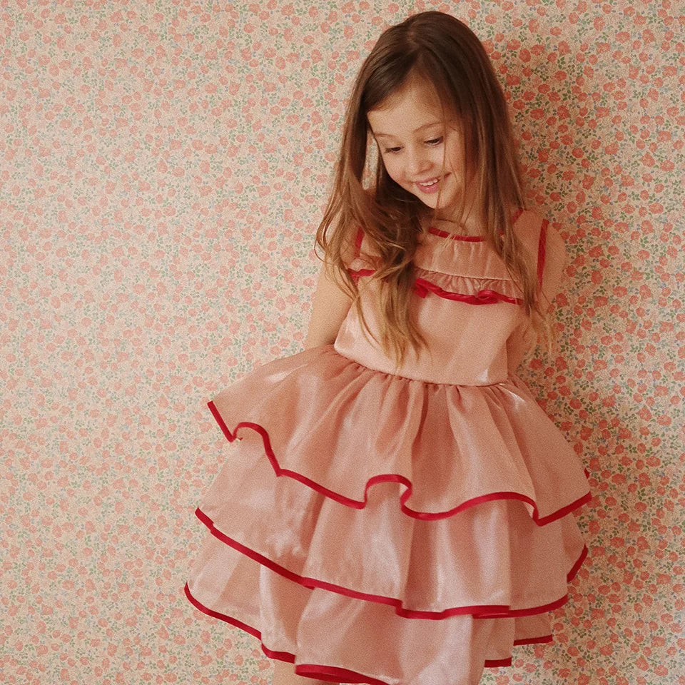 Girls' Velvet Holiday Party Dress
