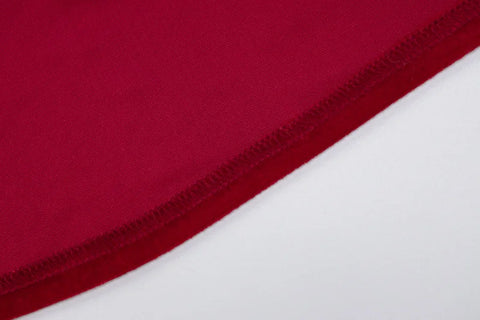 Velvet Long-Sleeve Midi Dress