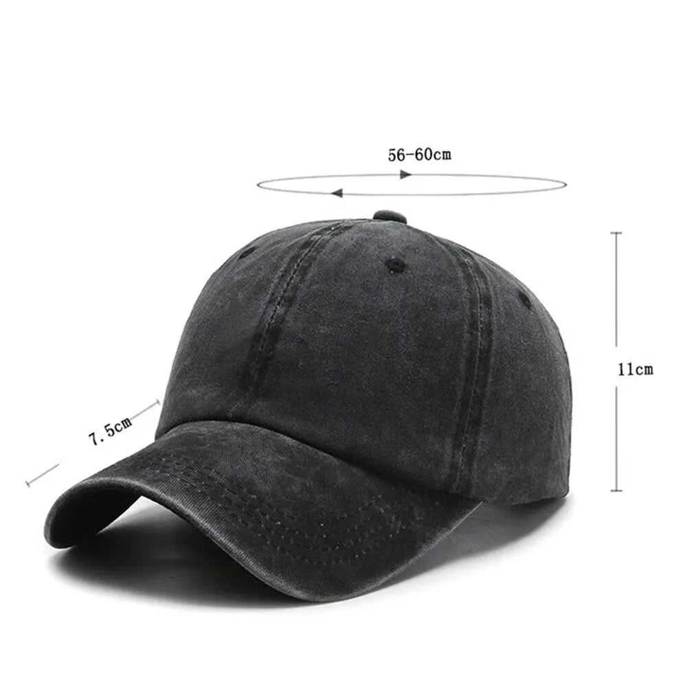 Washed Cotton Baseball Cap