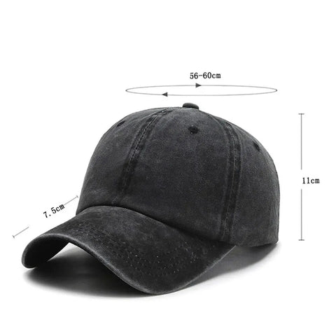 Washed Cotton Baseball Cap