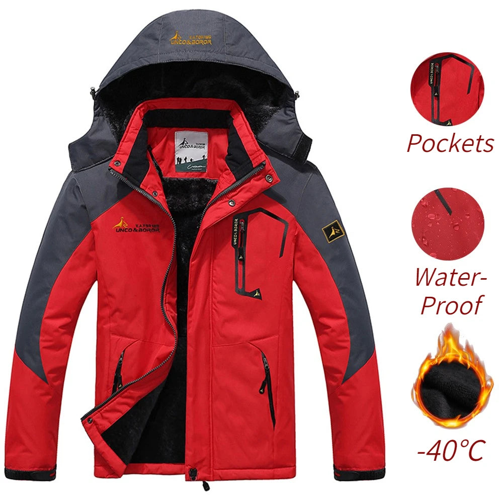 Fleece-Lined Hooded Parka