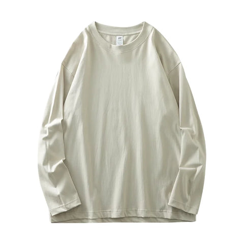 Long-Sleeve Cotton Tee