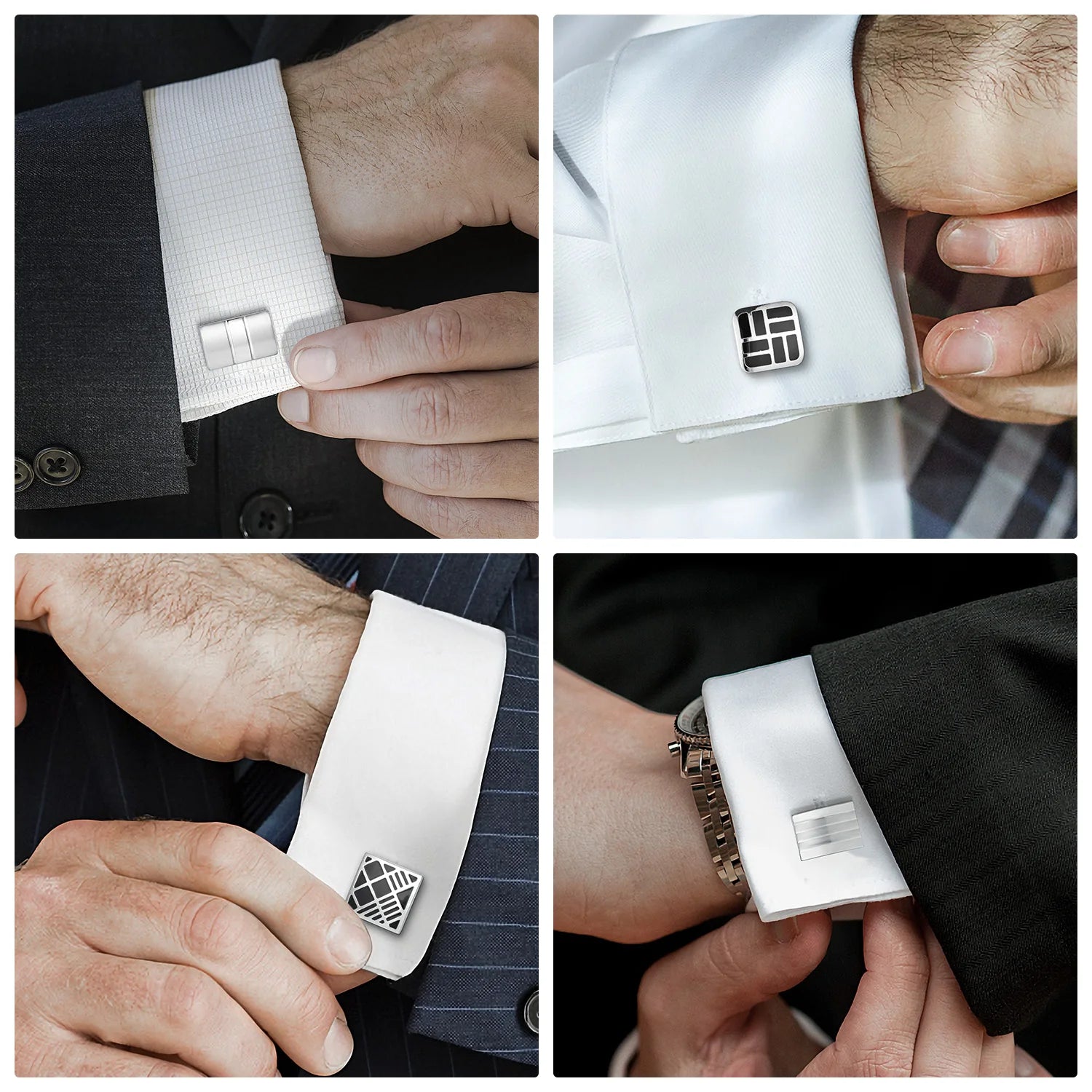 Cufflink Set (4 Pairs)