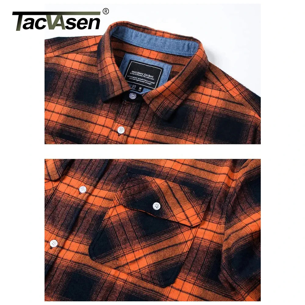 Plaid Flannel Overshirt