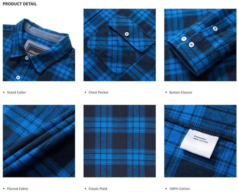 Plaid Flannel Overshirt