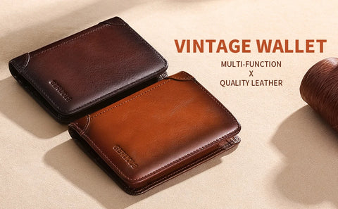 Slim Leather Wallet