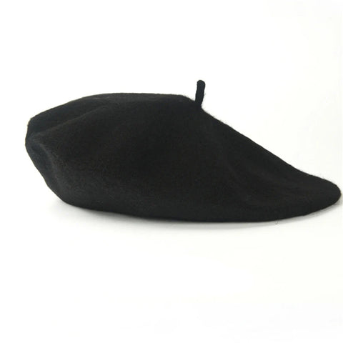 Wool-Blend French Beret
