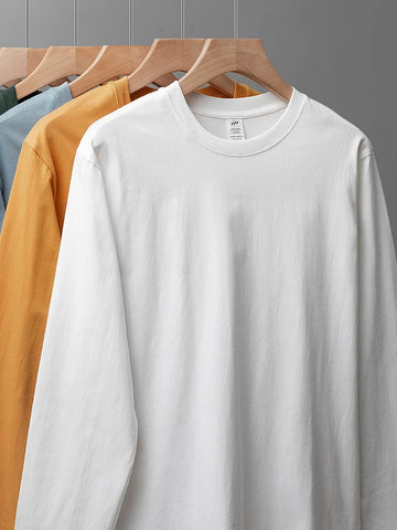 Long-Sleeve Cotton Tee