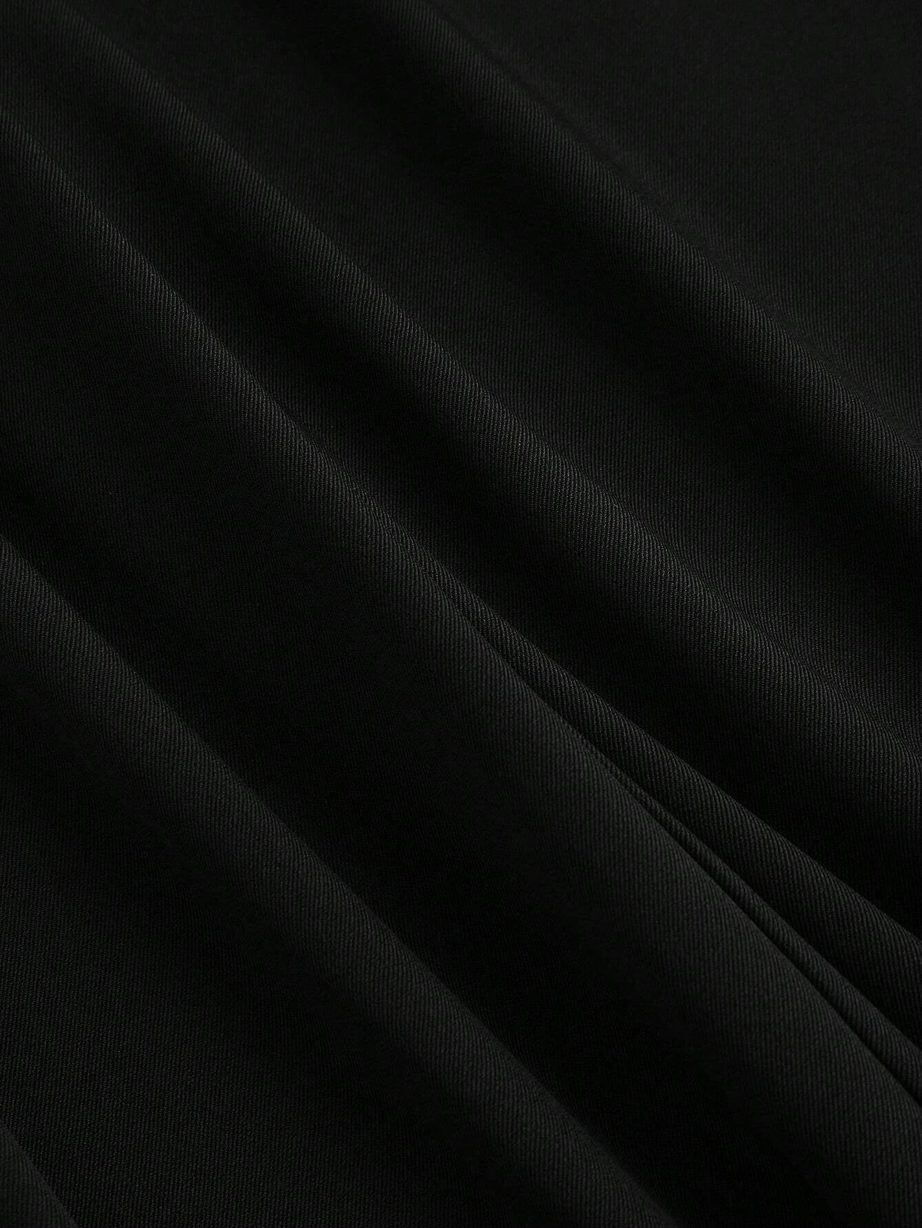 Pleated Wide-Leg Trousers