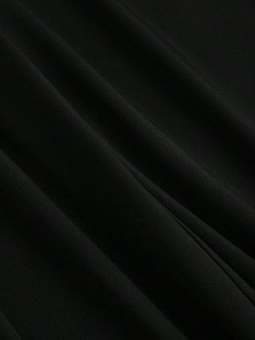 Pleated Wide-Leg Trousers