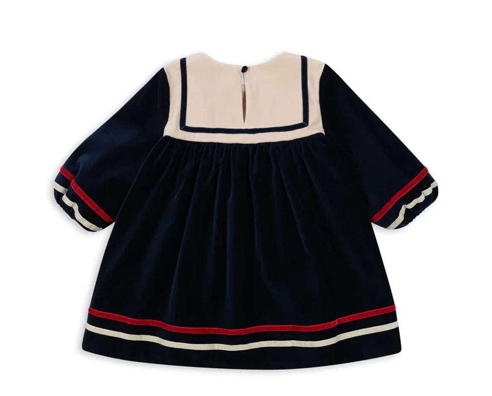 Girls' Velvet Holiday Party Dress