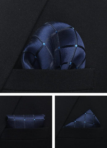Tie, Clip & Pocket Square Set