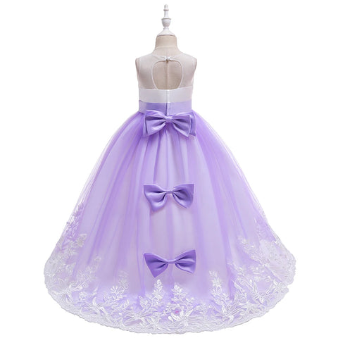 White Lace First Communion Dress