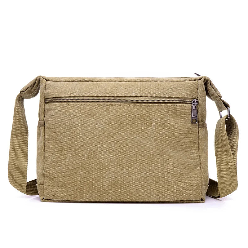 Canvas Messenger Bag