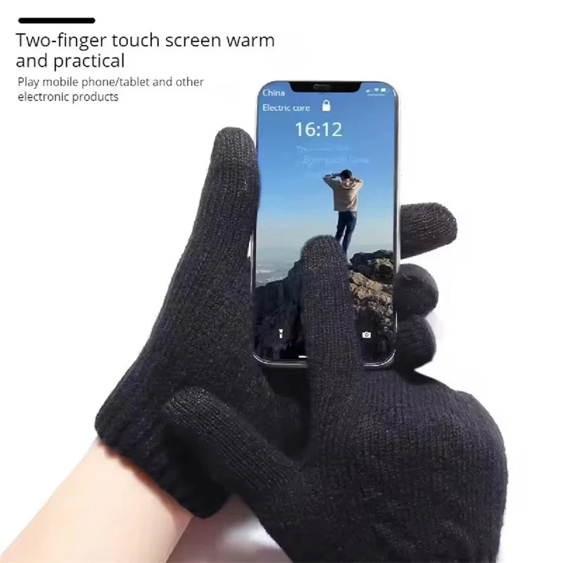 Fleece-Lined Touchscreen Gloves